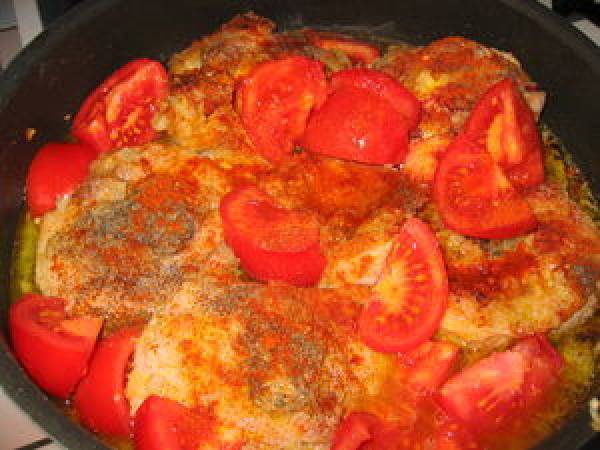 Sauté de dinde marengo - Préparation etape 4