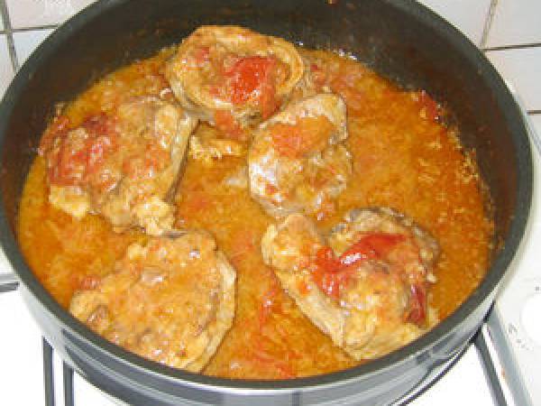 Sauté de dinde marengo - Préparation etape 7