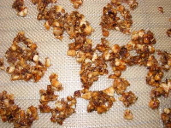 Entremet pommes, praliné et noisettes croquantes - Préparation etape 3