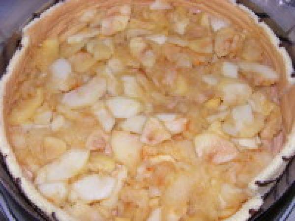 Entremet pommes, praliné et noisettes croquantes - Préparation etape 11