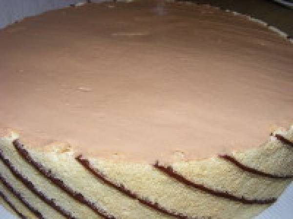 Entremet pommes, praliné et noisettes croquantes - Préparation etape 12