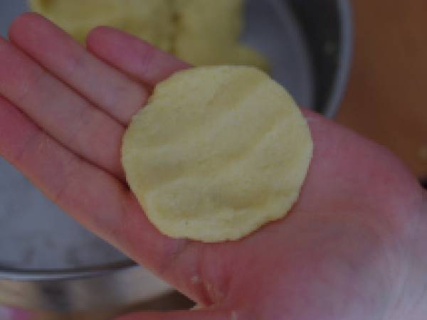 Maamoul aux pistaches - Préparation etape 5