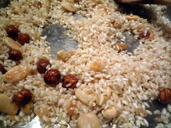 Glühwein- Risotto au vin chaud - Préparation etape 3