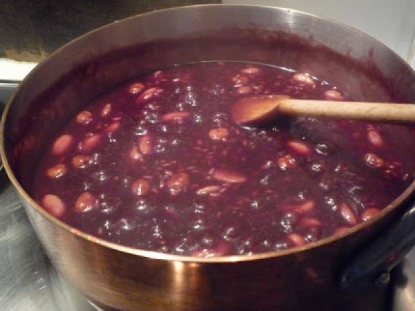 Glühwein- Risotto au vin chaud - Préparation etape 5