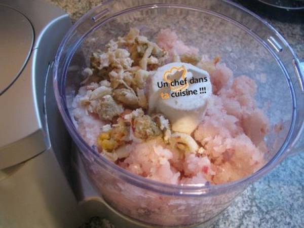 Bûche de Homard à la Mousse de Sandre Frais - Préparation etape 5