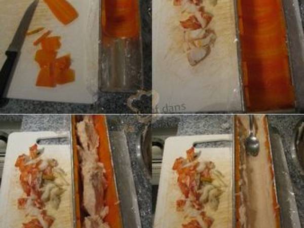Bûche de Homard à la Mousse de Sandre Frais - Préparation etape 6