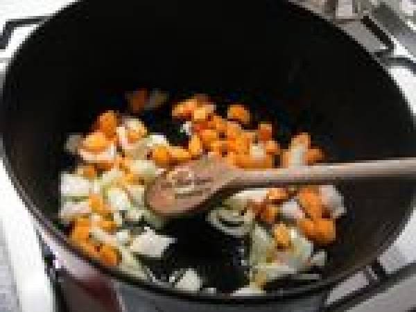 Bisque de Homard - Préparation etape 1