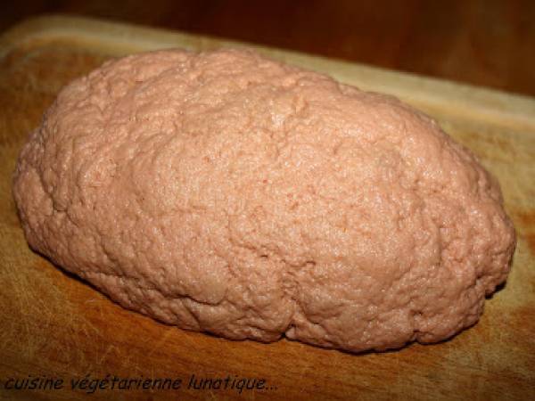 Bourguignon végétarien au seitan (fait maison) - Préparation etape 2