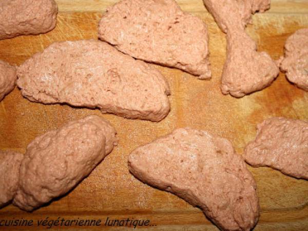 Bourguignon végétarien au seitan (fait maison) - Préparation etape 4