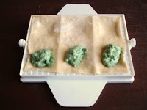 Ravioli au brocciu et aux épinards. - Préparation etape 6