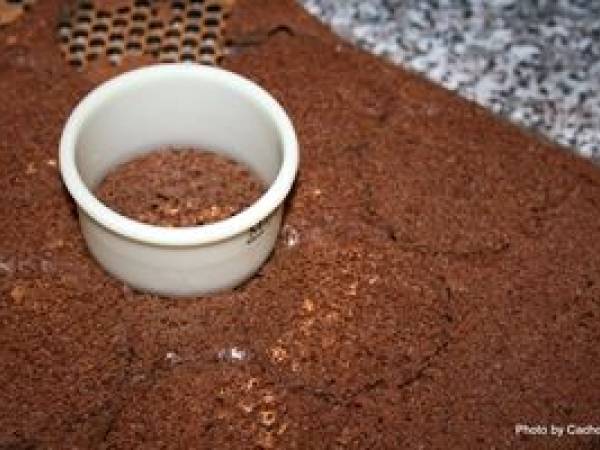 Verrines CHOCO-MARRON - Préparation etape 10