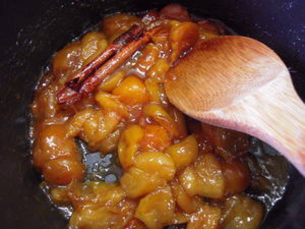 FOIE GRAS AUX MIRABELLES CONFITES - Préparation etape 3