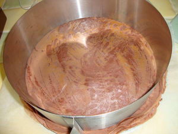 MILLE-FEUILLES DE CREPES AU CHOCOLAT - Préparation etape 5