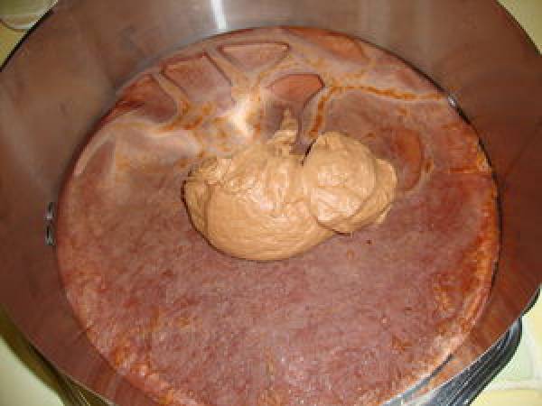 MILLE-FEUILLES DE CREPES AU CHOCOLAT - Préparation etape 6