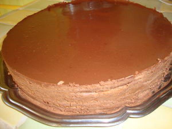 MILLE-FEUILLES DE CREPES AU CHOCOLAT - Préparation etape 7