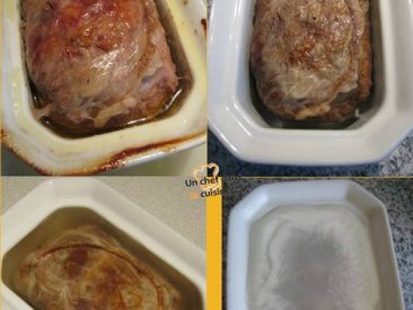 Terrine de Perdreau - Préparation etape 7