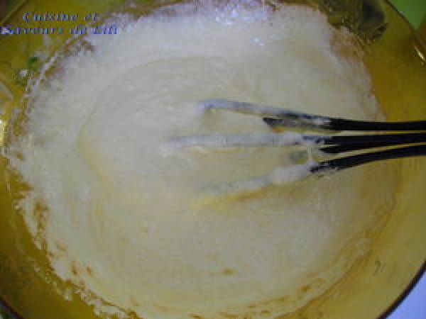 Bûche à l'ovomaltine - Préparation etape 3