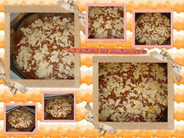 Gâteau chocolat potiron - Préparation etape 7