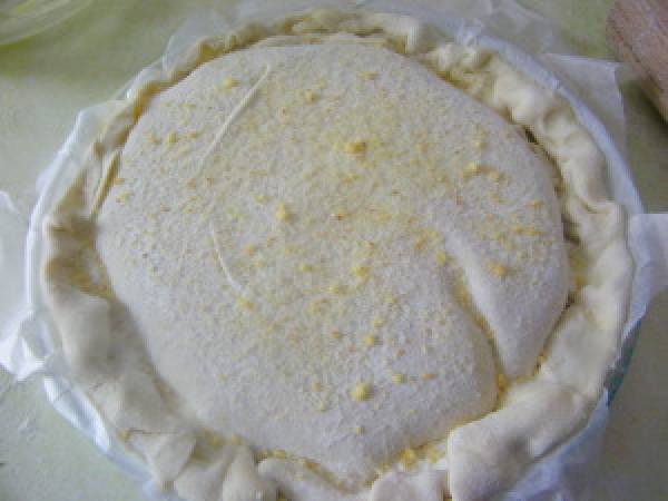 Galette des rois frangipane à l?orange - Préparation etape 3