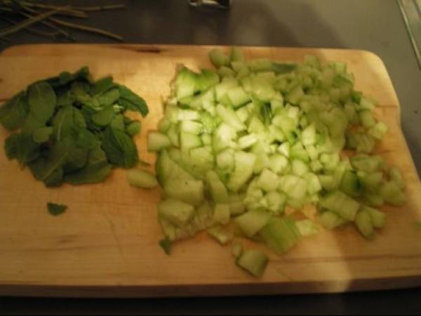 Tsaziki ou Zaziki ou Sirtaki.. :) - Préparation etape 1