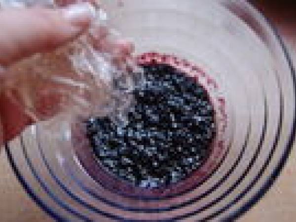 Entremets Mûres et Citron - Préparation etape 5