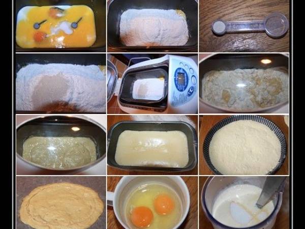 Toutché - gâteau de fête ou gâteau de ménage - spécialité franc-comtoise - Préparation etape 3