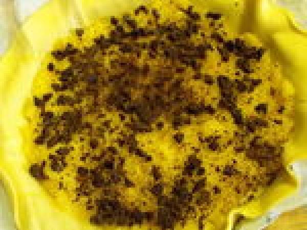 Galette des rois pommes, chocolat, cerises et amandes - Préparation etape 5