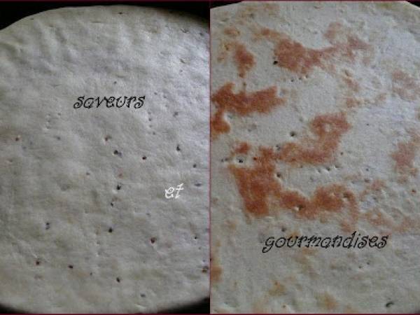 GALETTE OU KESRA FARCIE. - Préparation etape 10