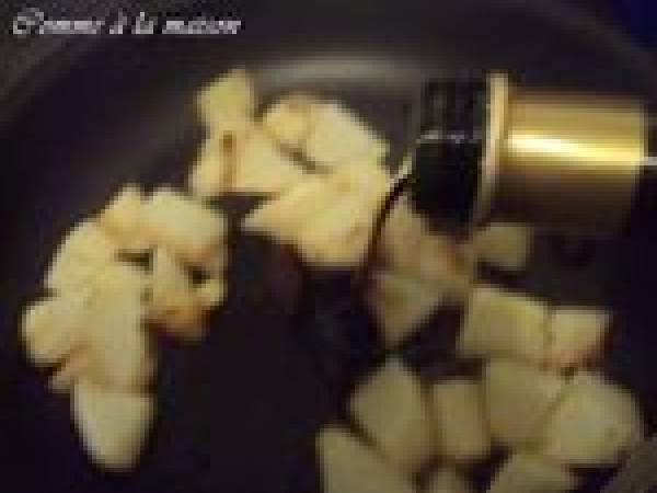 Radis noirs caramélisés - Préparation etape 4