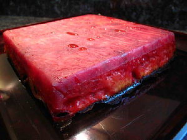 Gâteau renversé aux cranberries fraîches - Préparation etape 8