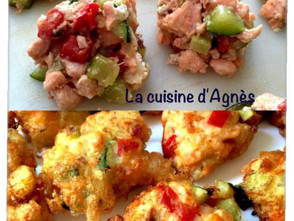 Croquettes de saumon niçoises - Préparation etape 4