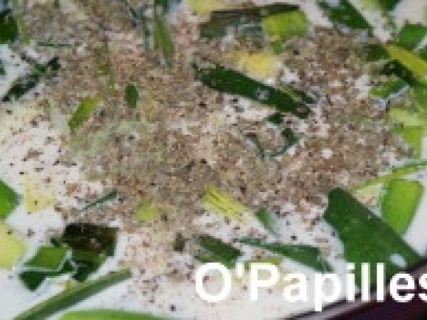 Gratin de pommes de terre rouges et poireaux - Préparation etape 2