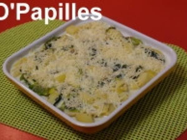 Gratin de pommes de terre rouges et poireaux - Préparation etape 6