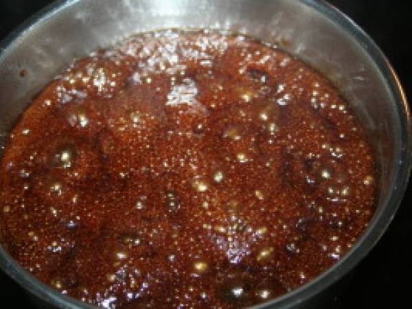 Gâteau de crêpes et sa sauce lacquement - Préparation etape 1