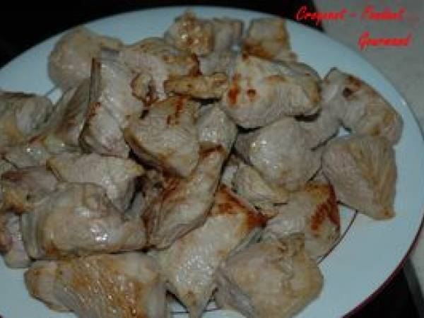 BOURGUIGNON de VEAU aux OLIVES - Préparation etape 3