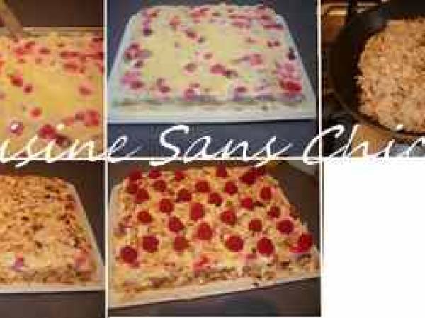 Tiramisu framboises - Préparation etape 8