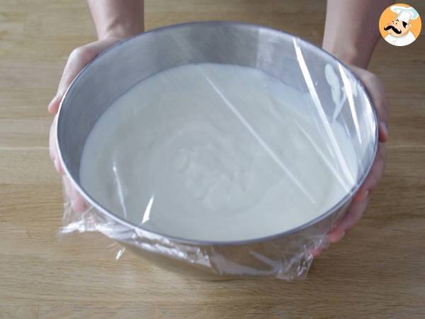 Glace au yaourt et à la framboise - Préparation etape 4