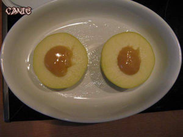 Pomme au cidre et miel (au four) - Préparation etape 3