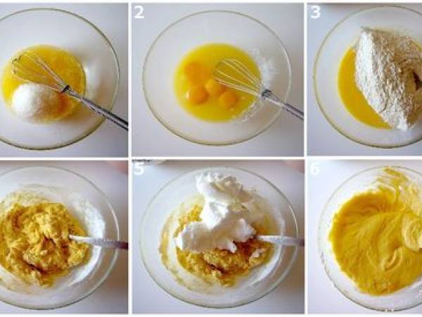 Cake marbré Chocolat et pâte de noisette - Préparation etape 2