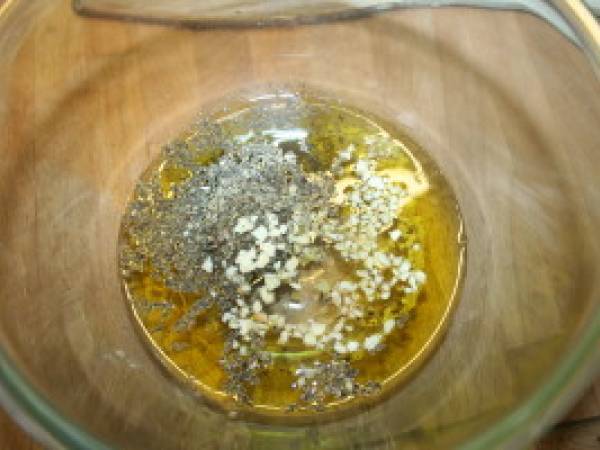 Salade de pâtes au jambon fumé - Préparation etape 2