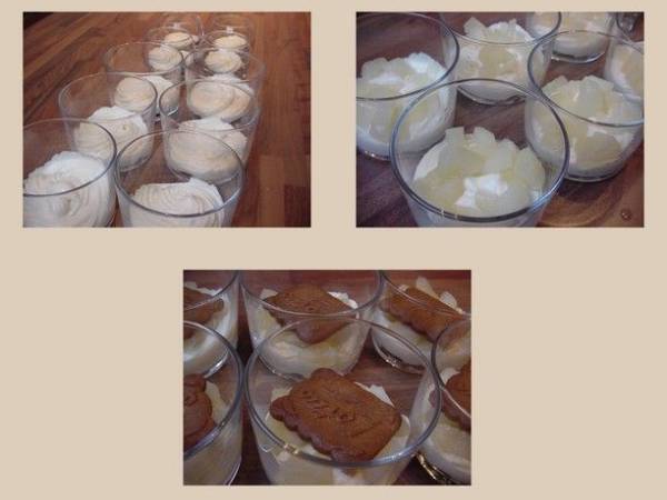 Tiramisu poire-spéculos - Préparation etape 4