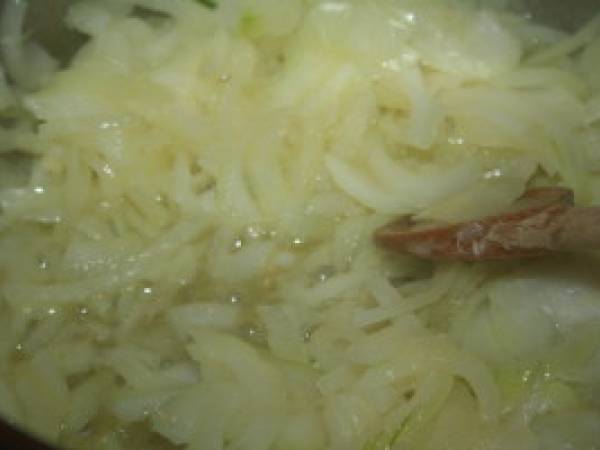 Pennes au chorizo et aux poivrons - Préparation etape 1