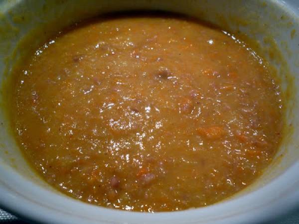 Soupe de pommes terre fumée - Geräucherte Kartoffelsuppe - Préparation etape 4