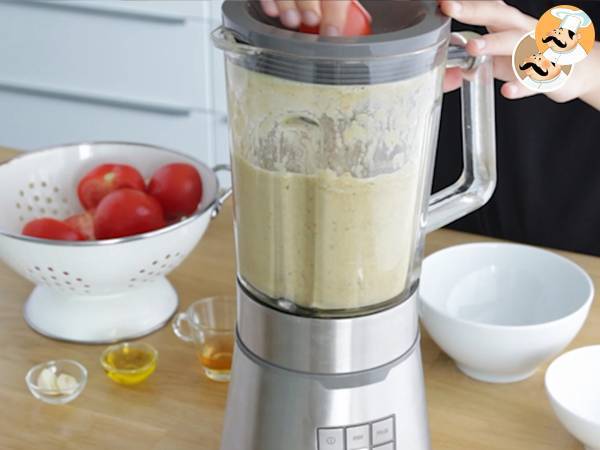 Gaspacho Andalou - Préparation etape 4