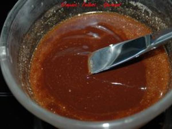 GÂTEAU au CHOCOLAT de PHILIPPE CONTICINI - Préparation etape 3