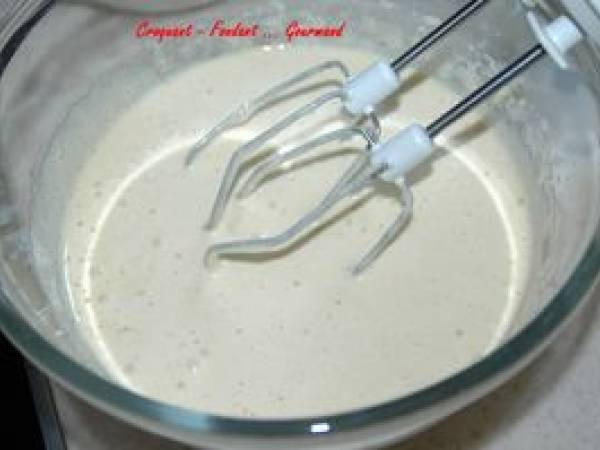 GÂTEAU au CHOCOLAT de PHILIPPE CONTICINI - Préparation etape 4