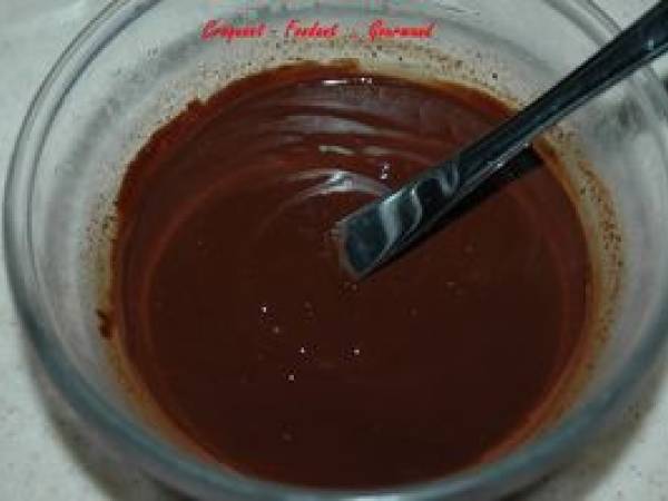 GÂTEAU au CHOCOLAT de PHILIPPE CONTICINI - Préparation etape 7