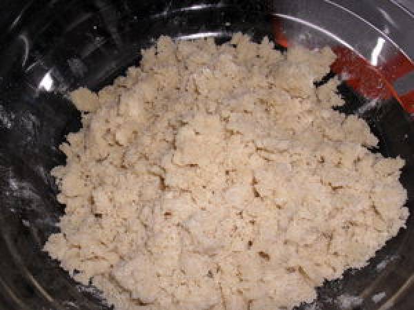 TARTE CRUMBLE AUX FRUITS ROUGES - Préparation etape 2