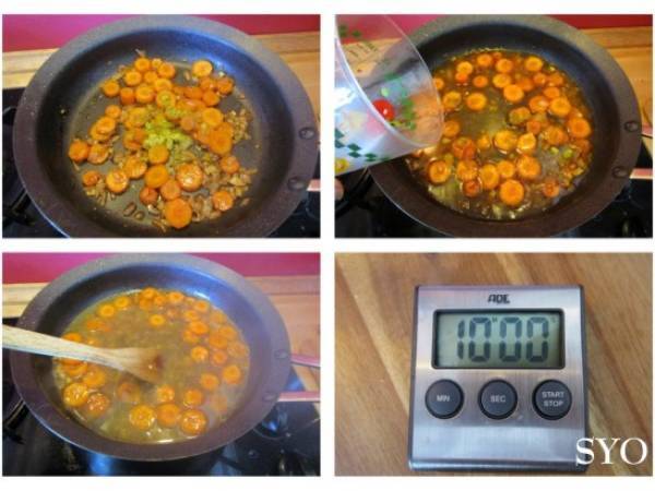 Le Poulet sauté à la Crème de Massalé du Petit Bistro - Préparation etape 3