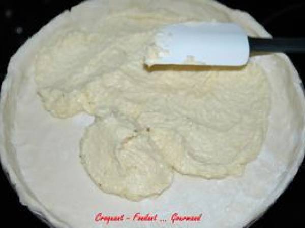 TARTE GRILLAGÉE aux POMMES - Préparation etape 5